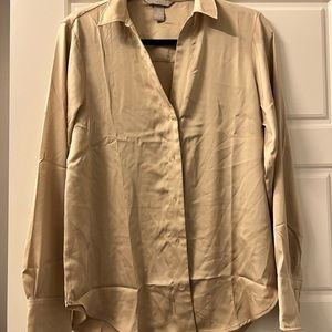 NWOT Satin Blouse